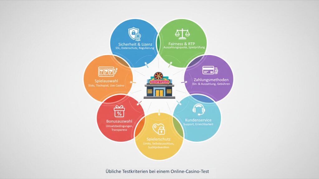 Testkriterien Stiftung Warentest Casinos