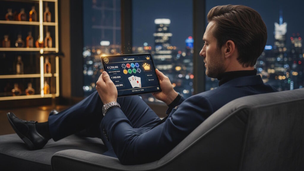 High Roller spielt in Online Casinos mit hohen Einsätzen